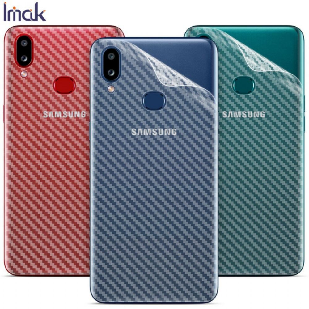 Achterfilm Voor Samsung Galaxy A10S Style Carbon Imak