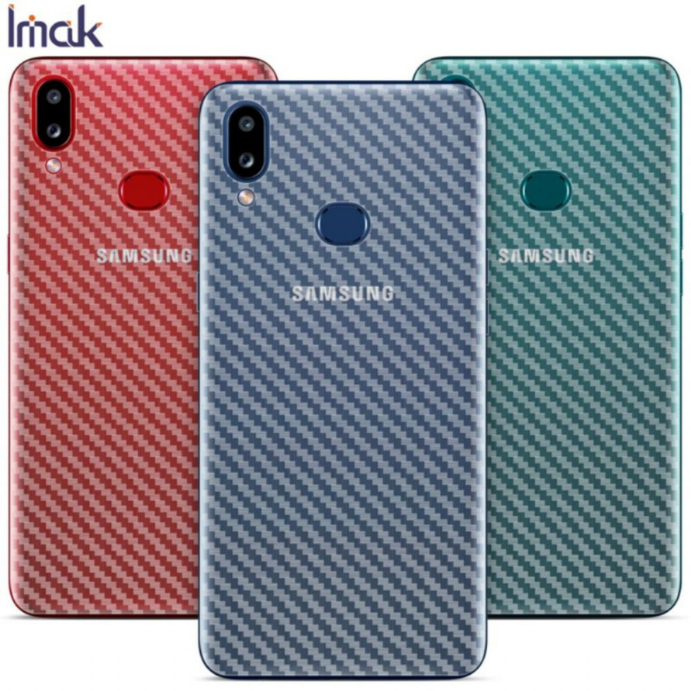 Achterfilm Voor Samsung Galaxy A10S Style Carbon Imak