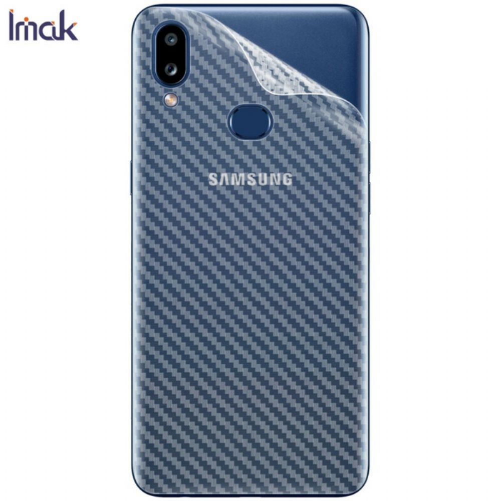 Achterfilm Voor Samsung Galaxy A10S Style Carbon Imak