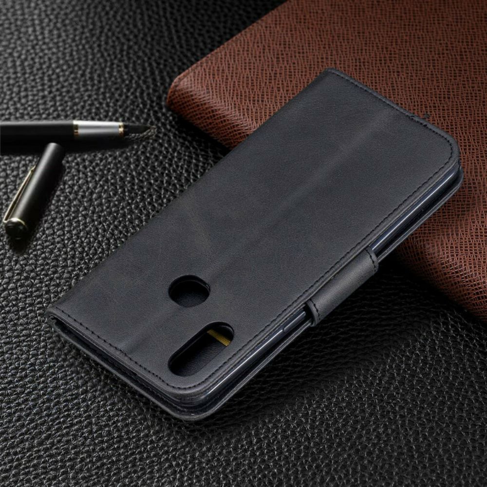 Folio-hoesje voor Samsung Galaxy A10s Flip Case Gladde Schuine Klep