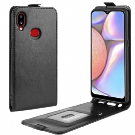 Folio-hoesje voor Samsung Galaxy A10s Flip Case Opvouwbaar Leereffect