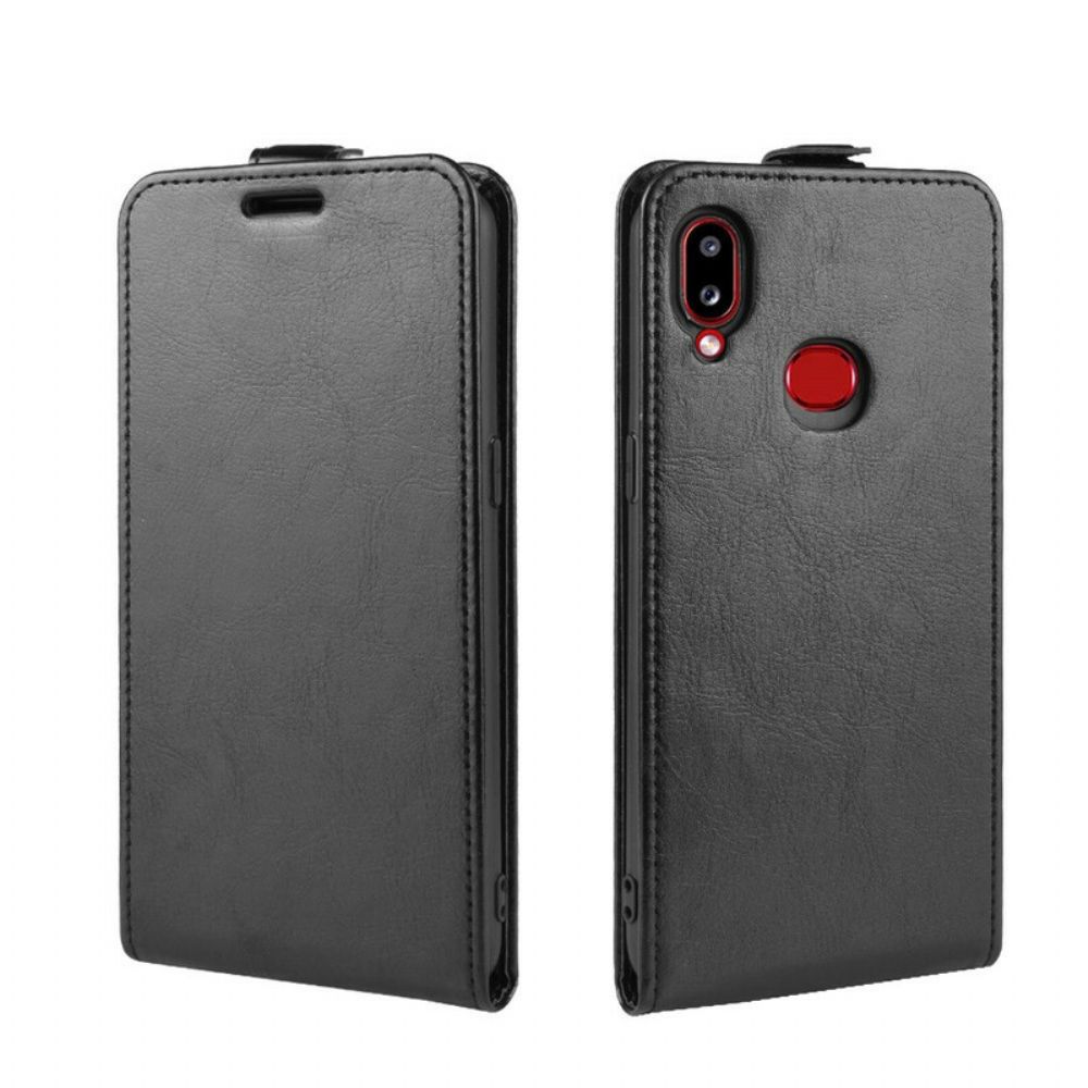 Folio-hoesje voor Samsung Galaxy A10s Flip Case Opvouwbaar Leereffect