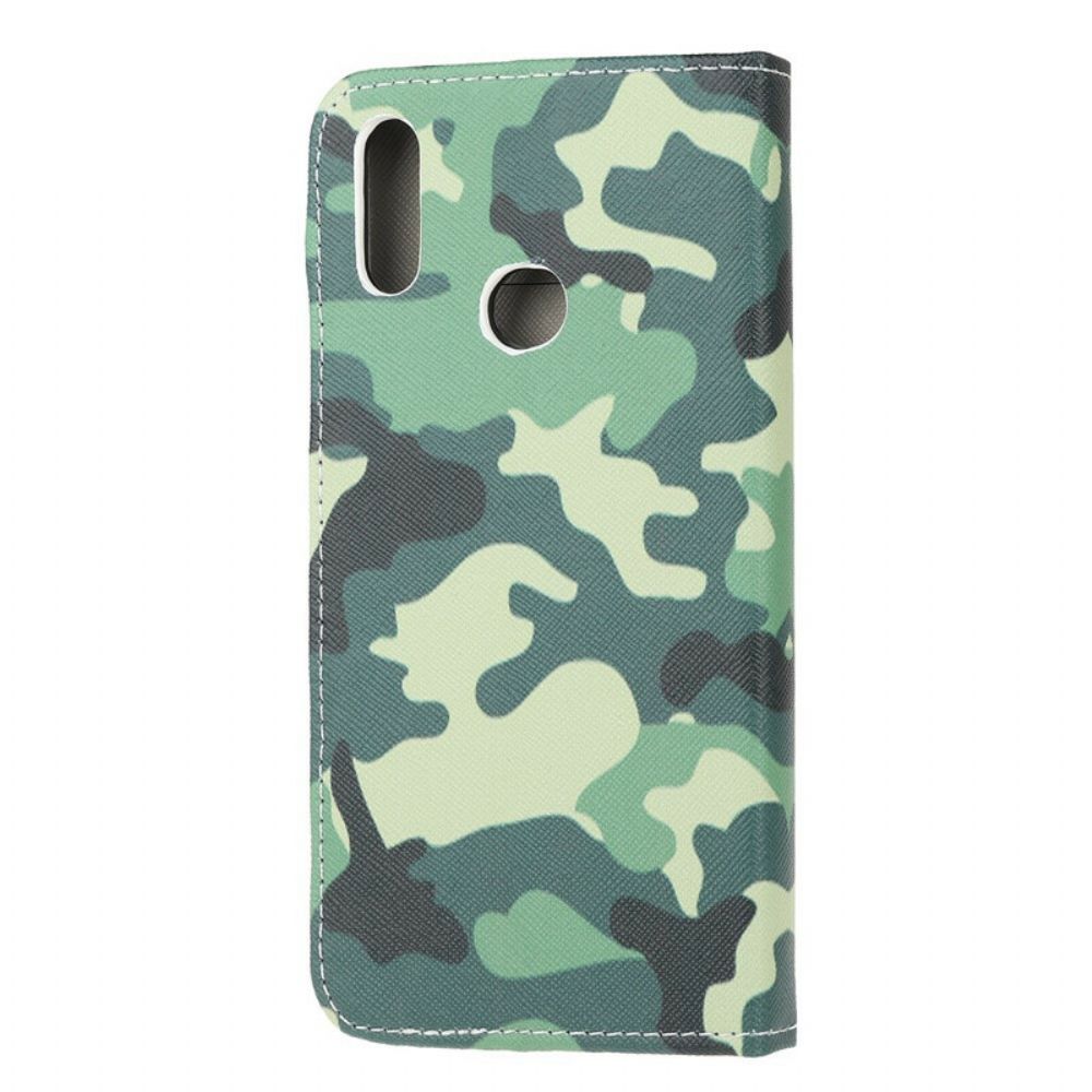 Folio-hoesje voor Samsung Galaxy A10s Militaire Camouflage