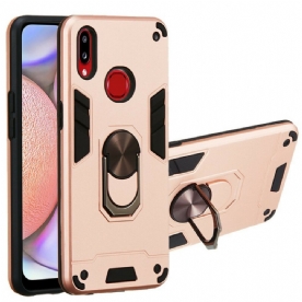 Hoesje voor Samsung Galaxy A10s Afneembare Ringsteun Metallic