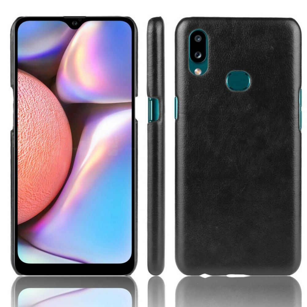 Hoesje voor Samsung Galaxy A10s Leerstijl