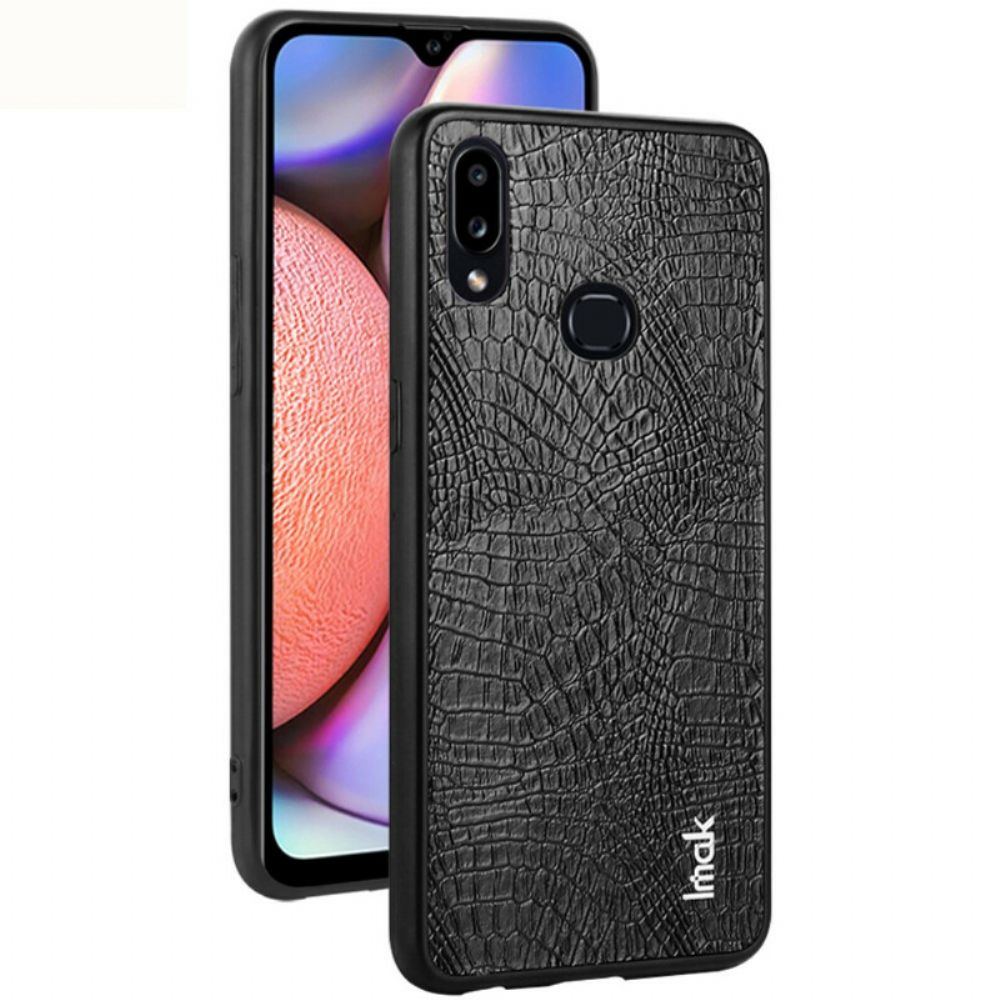 Hoesje voor Samsung Galaxy A10s Lx-5 Serie Imak Krokodil Met Film