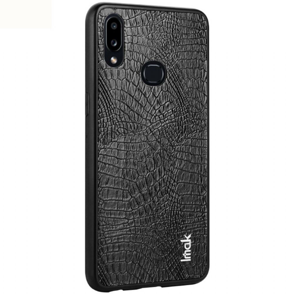 Hoesje voor Samsung Galaxy A10s Lx-5 Serie Imak Krokodil Met Film