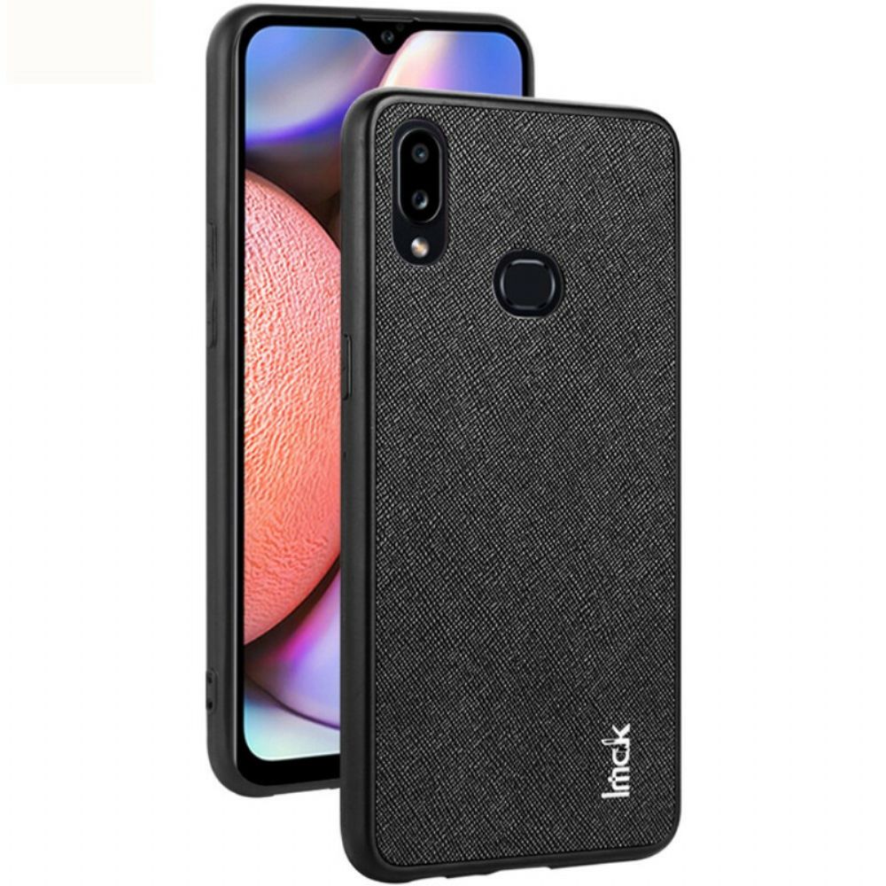 Hoesje voor Samsung Galaxy A10s Lx-5 Serie Imak Suède Met Film