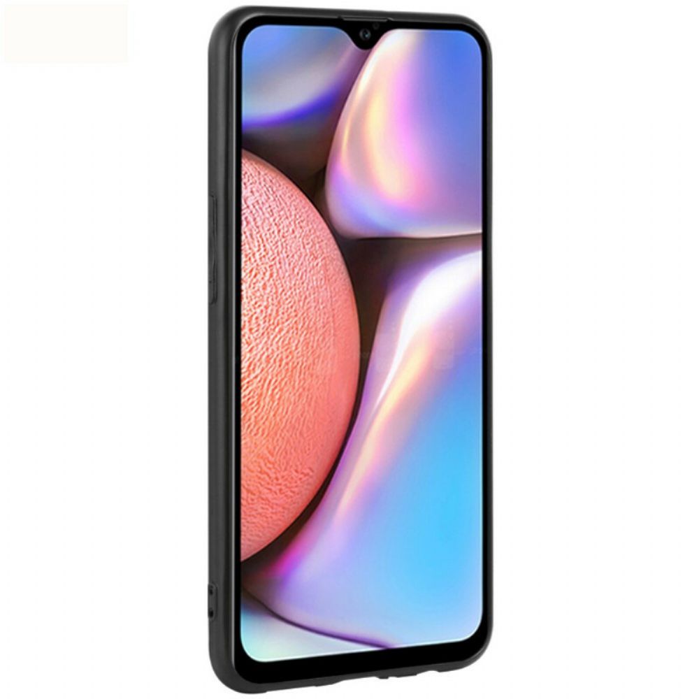 Hoesje voor Samsung Galaxy A10s Lx-5 Serie Imak Suède Met Film