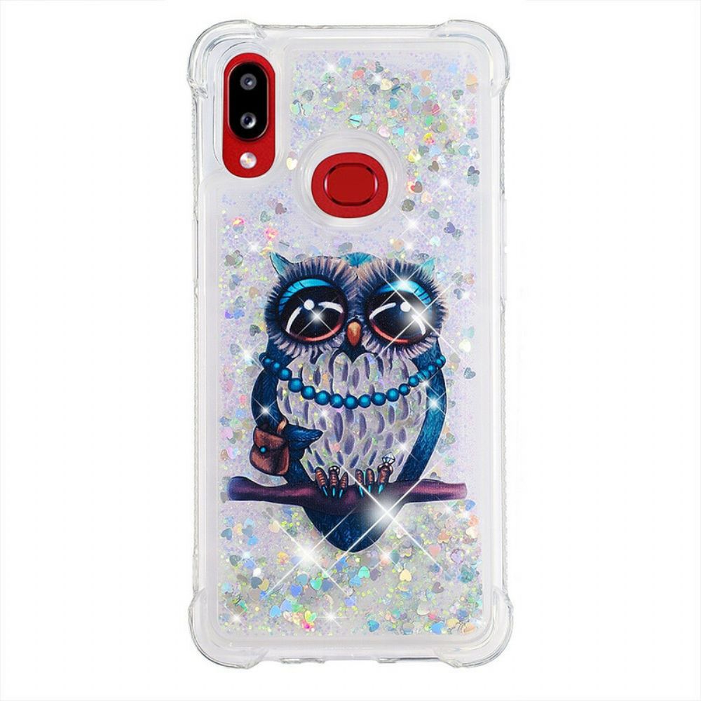 Hoesje voor Samsung Galaxy A10s Miss Glitteruil