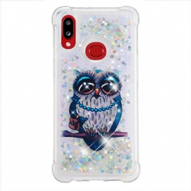 Hoesje voor Samsung Galaxy A10s Miss Glitteruil