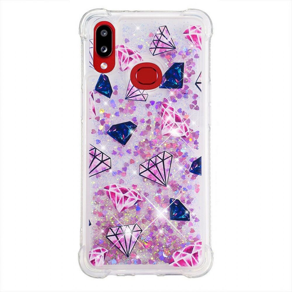 Telefoonhoesje voor Samsung Galaxy A10s Glitter Diamanten