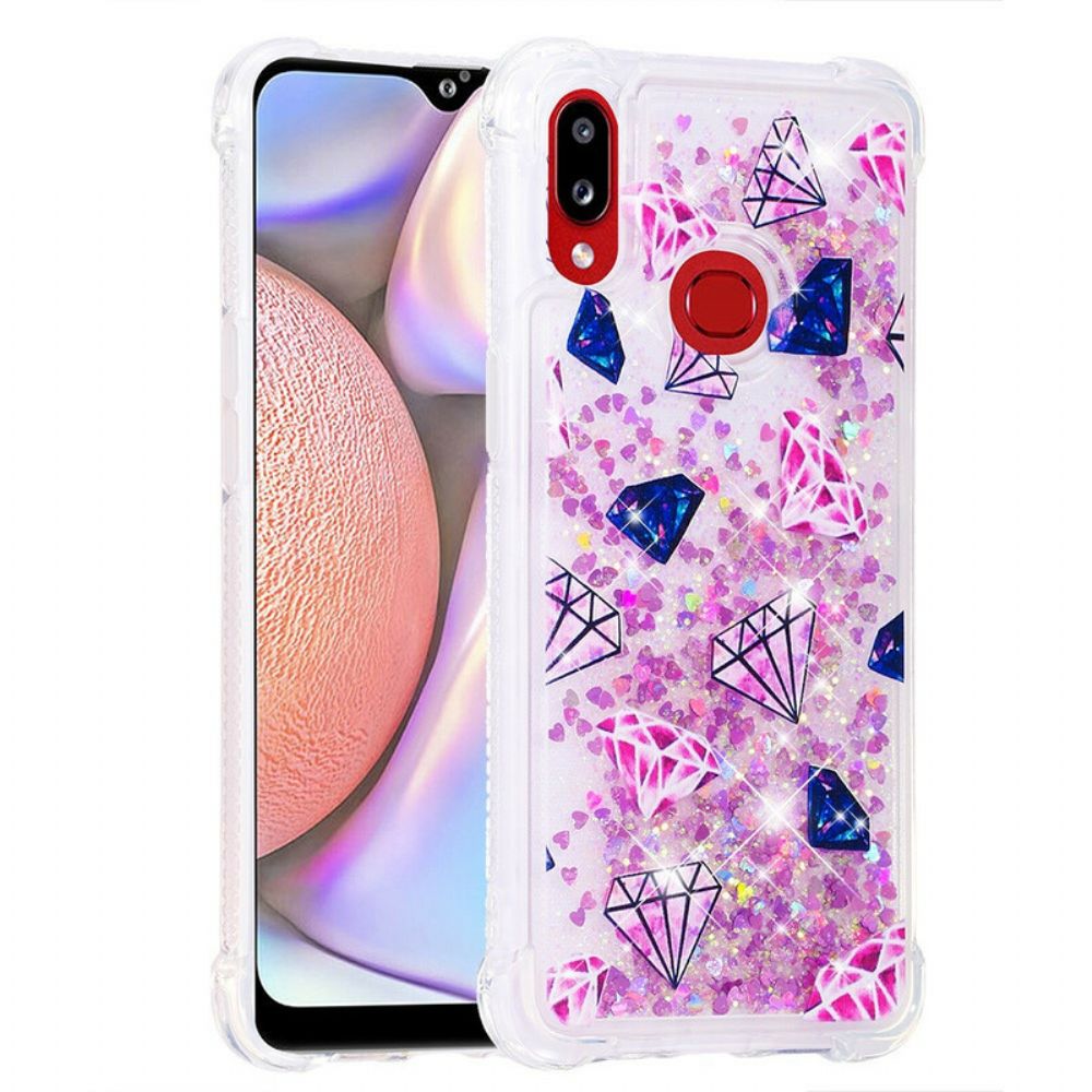 Telefoonhoesje voor Samsung Galaxy A10s Glitter Diamanten