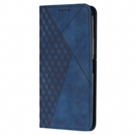 Bescherming Hoesje voor Samsung Galaxy A54 5G Folio-hoesje Stijl Leer 3d-patroon