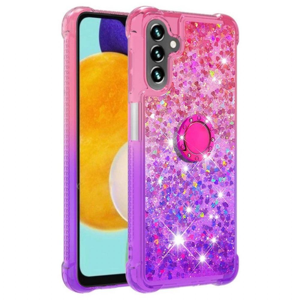 Hoesje voor Samsung Galaxy A54 5G Glitter Ringbeugel