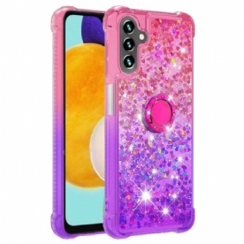 Hoesje voor Samsung Galaxy A54 5G Glitter Ringbeugel