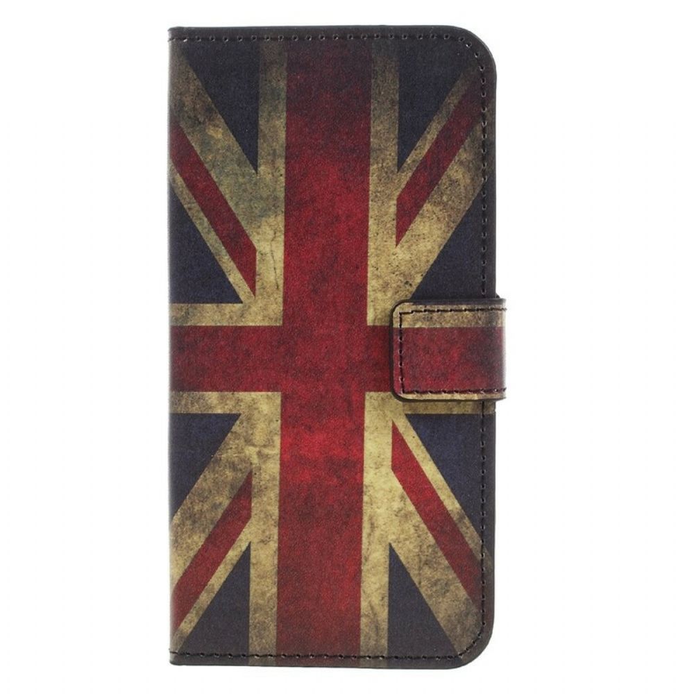 Folio-hoesje voor Samsung Galaxy A5 2017 Engeland Vlag