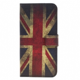 Folio-hoesje voor Samsung Galaxy A5 2017 Engeland Vlag