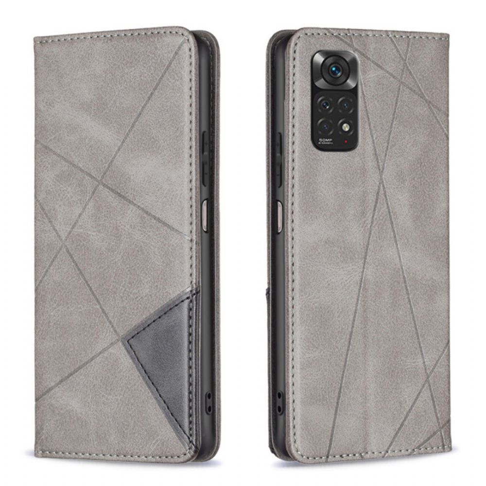 Bescherming Hoesje voor Xiaomi Redmi Note 11 / 11S Folio-hoesje Artiestenstijl