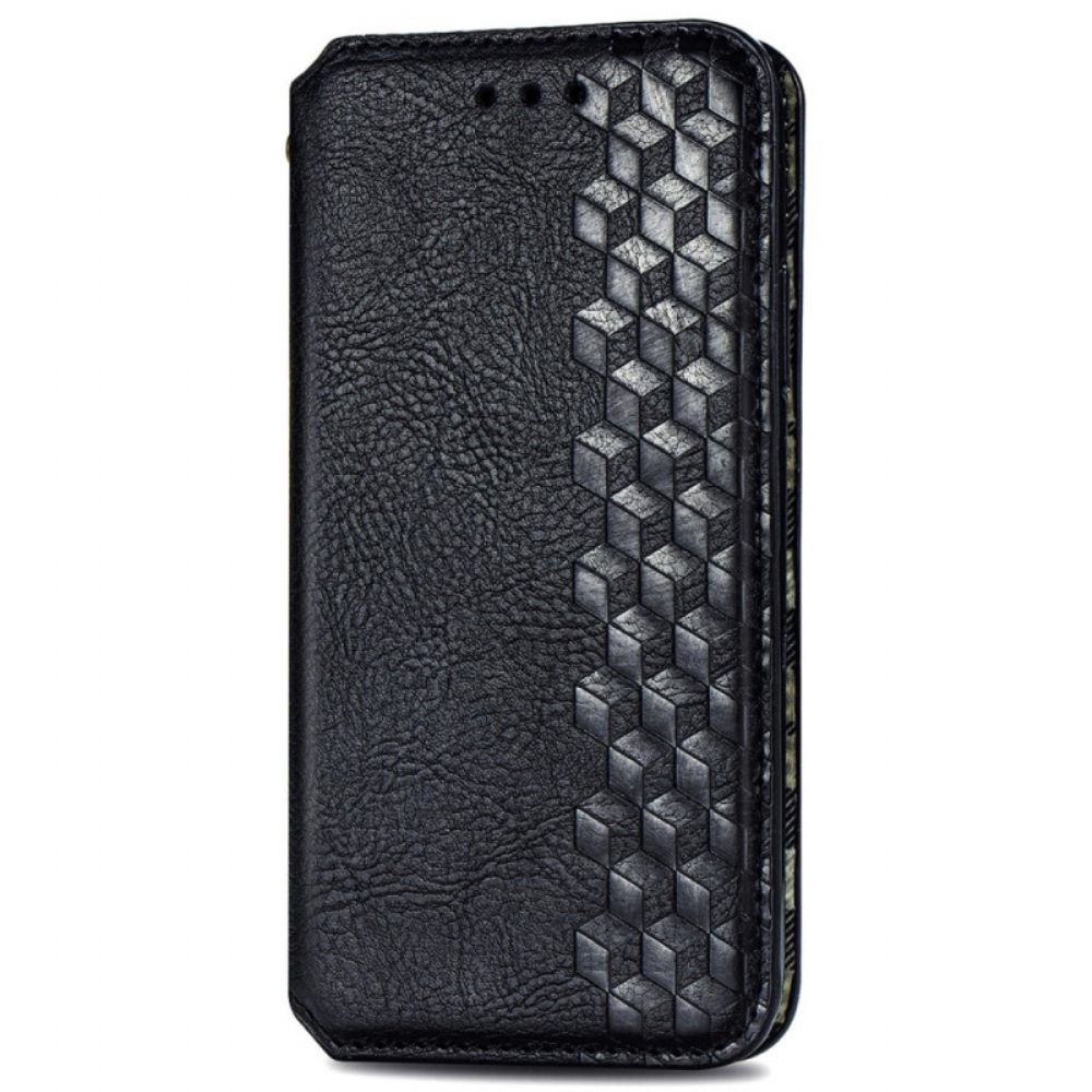 Bescherming Hoesje voor Xiaomi Redmi Note 11 / 11S Folio-hoesje Diamant Textuur Leereffect