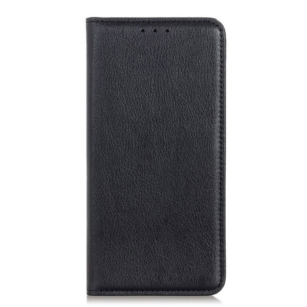 Bescherming Hoesje voor Xiaomi Redmi Note 11 / 11S Folio-hoesje Getextureerd Litchi-splitleer