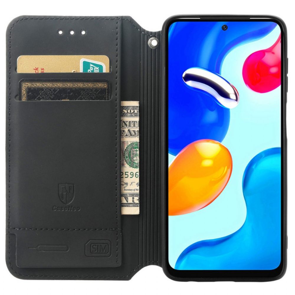 Bescherming Hoesje voor Xiaomi Redmi Note 11 / 11S Folio-hoesje Rfid Caseneo