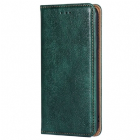 Bescherming Hoesje voor Xiaomi Redmi Note 11 / 11S Folio-hoesje Vintage Lederen Stijl