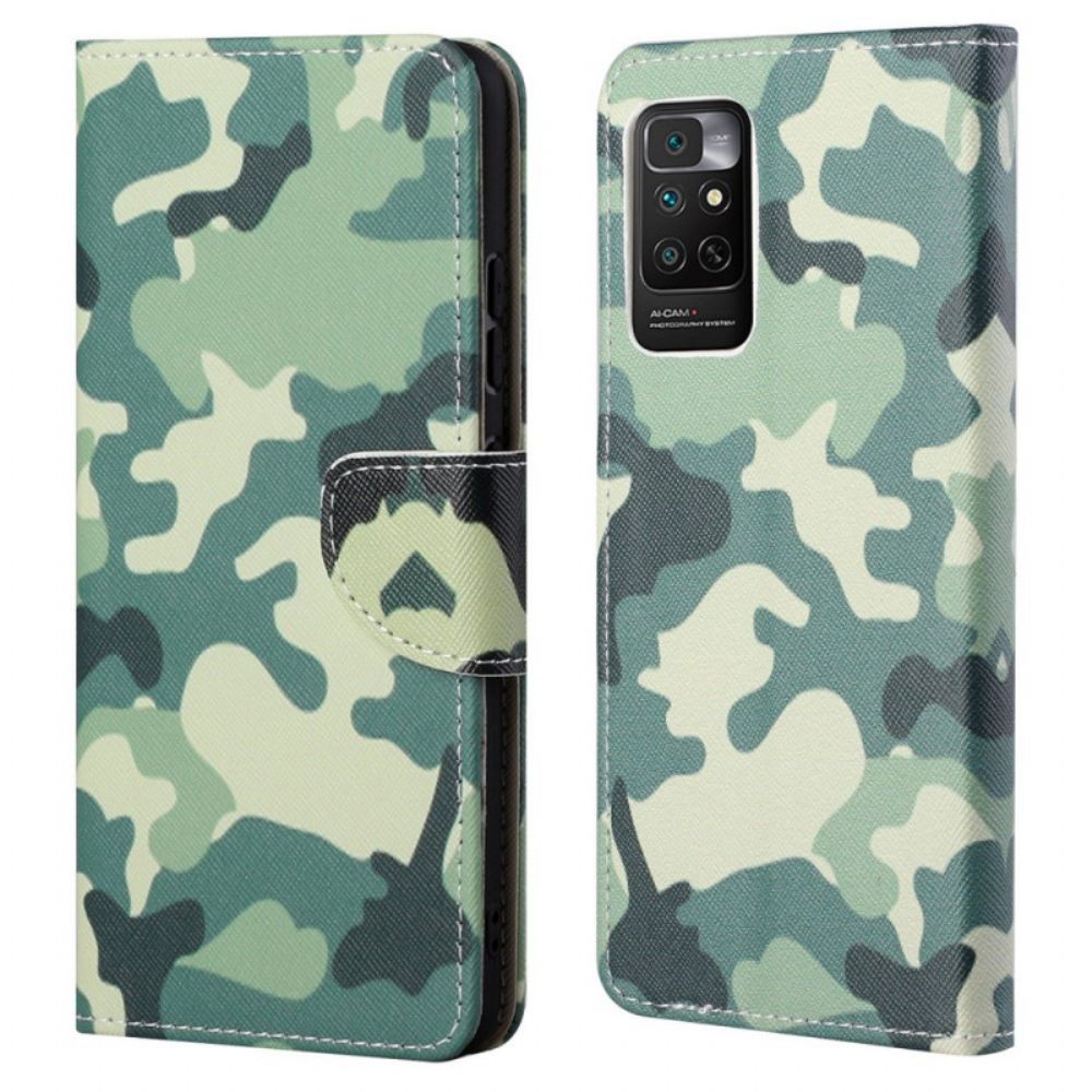 Folio-hoesje voor Xiaomi Redmi Note 11 / 11S Camouflage