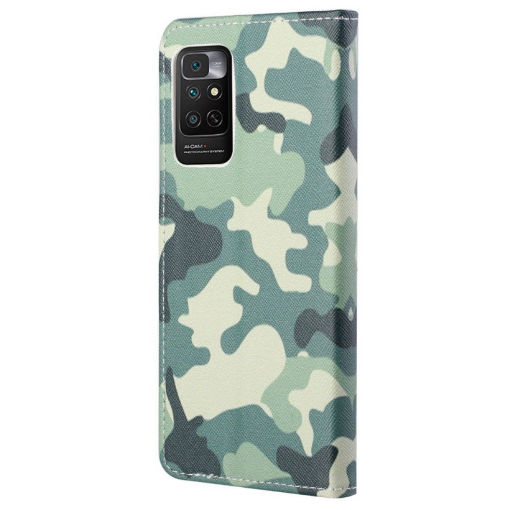 Folio-hoesje voor Xiaomi Redmi Note 11 / 11S Camouflage