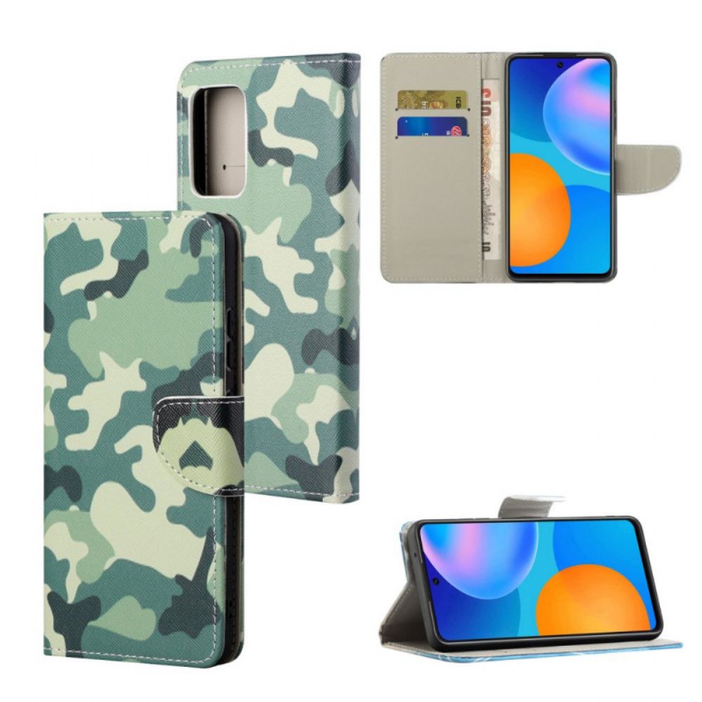 Folio-hoesje voor Xiaomi Redmi Note 11 / 11S Camouflage