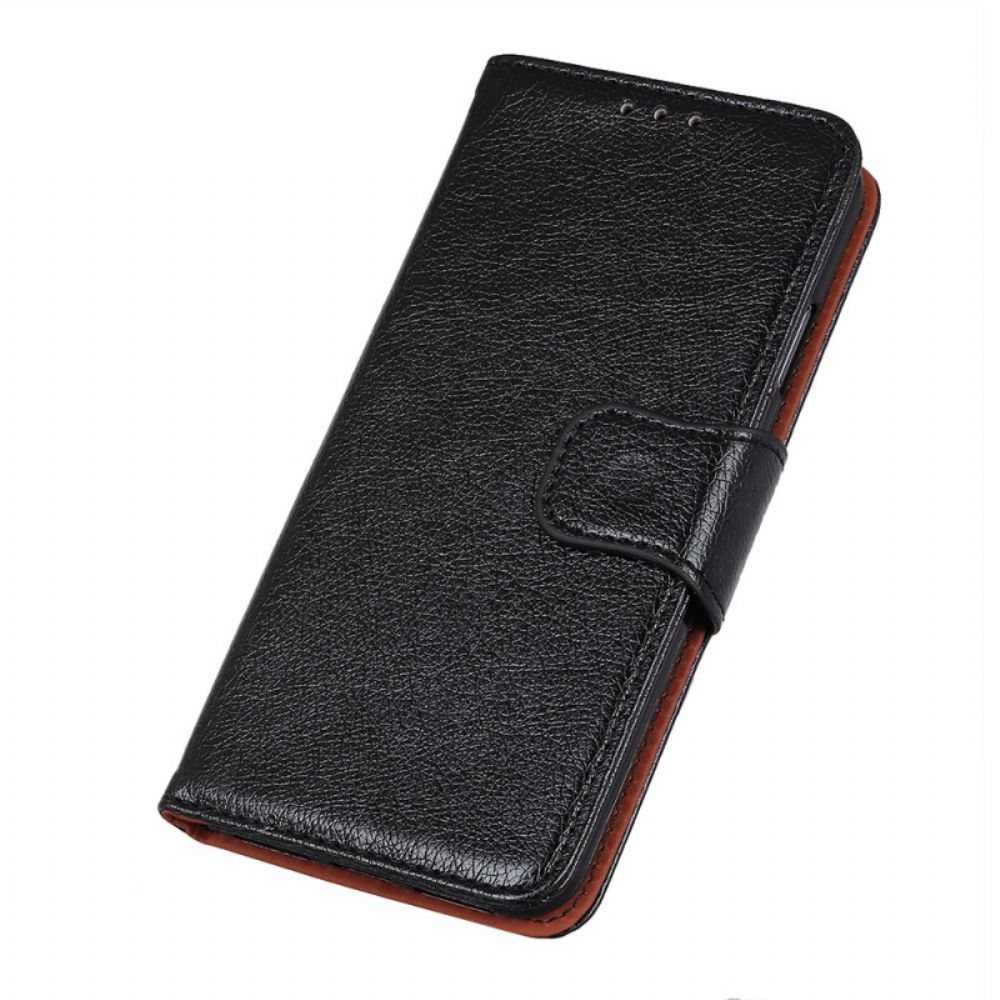 Folio-hoesje voor Xiaomi Redmi Note 11 / 11S Gesplitst Nappaleer