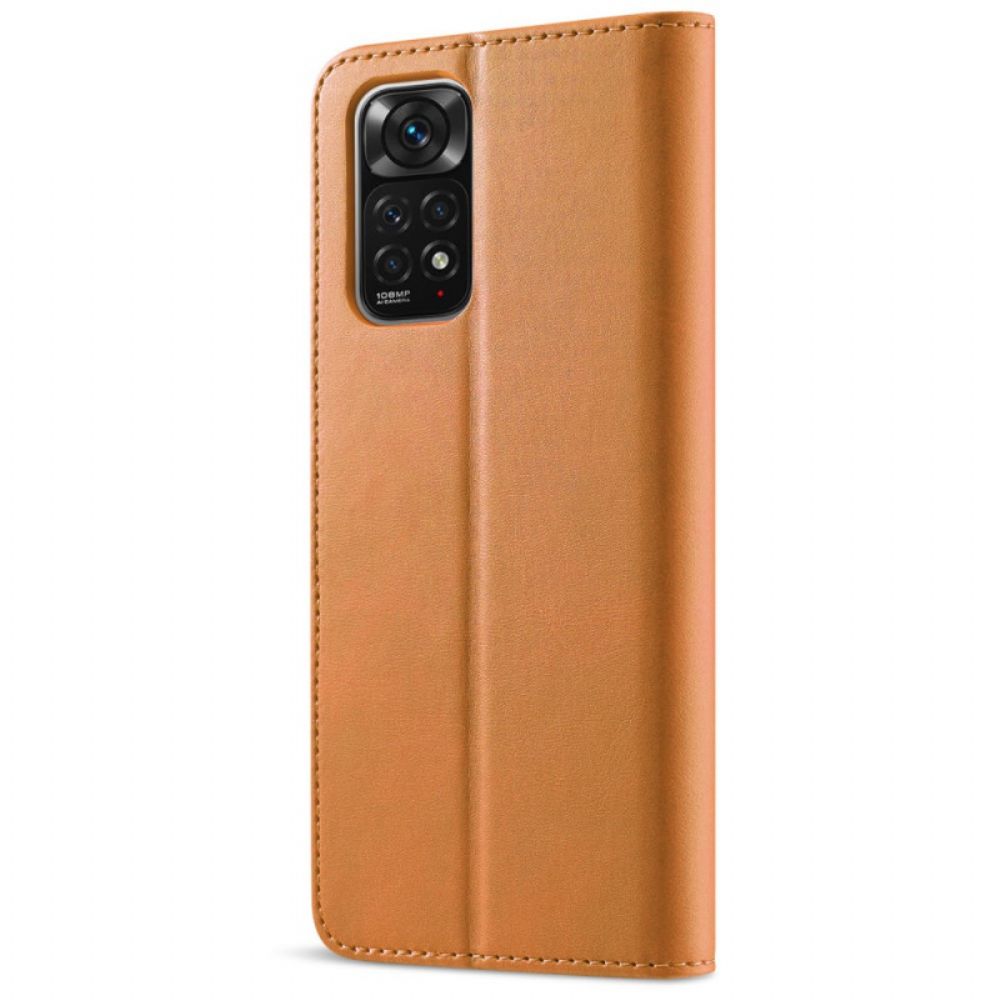 Folio-hoesje voor Xiaomi Redmi Note 11 / 11S Lc.imeeke Leereffect