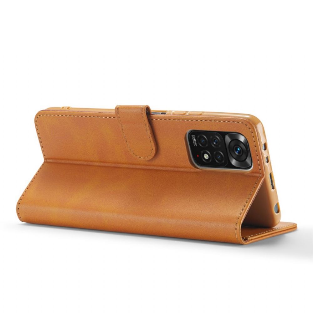 Folio-hoesje voor Xiaomi Redmi Note 11 / 11S Lc.imeeke Leereffect