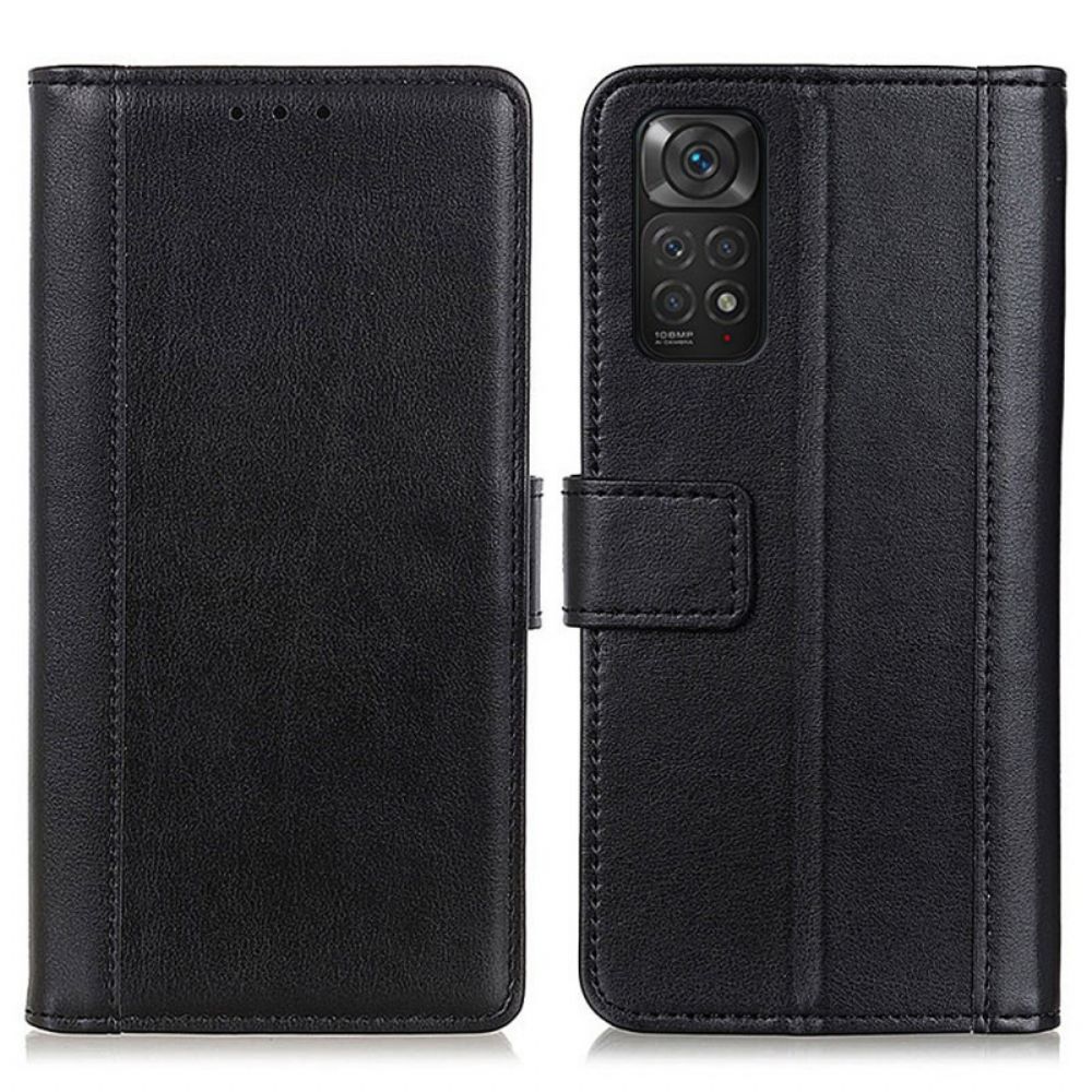 Folio-hoesje voor Xiaomi Redmi Note 11 / 11S Leerstijl