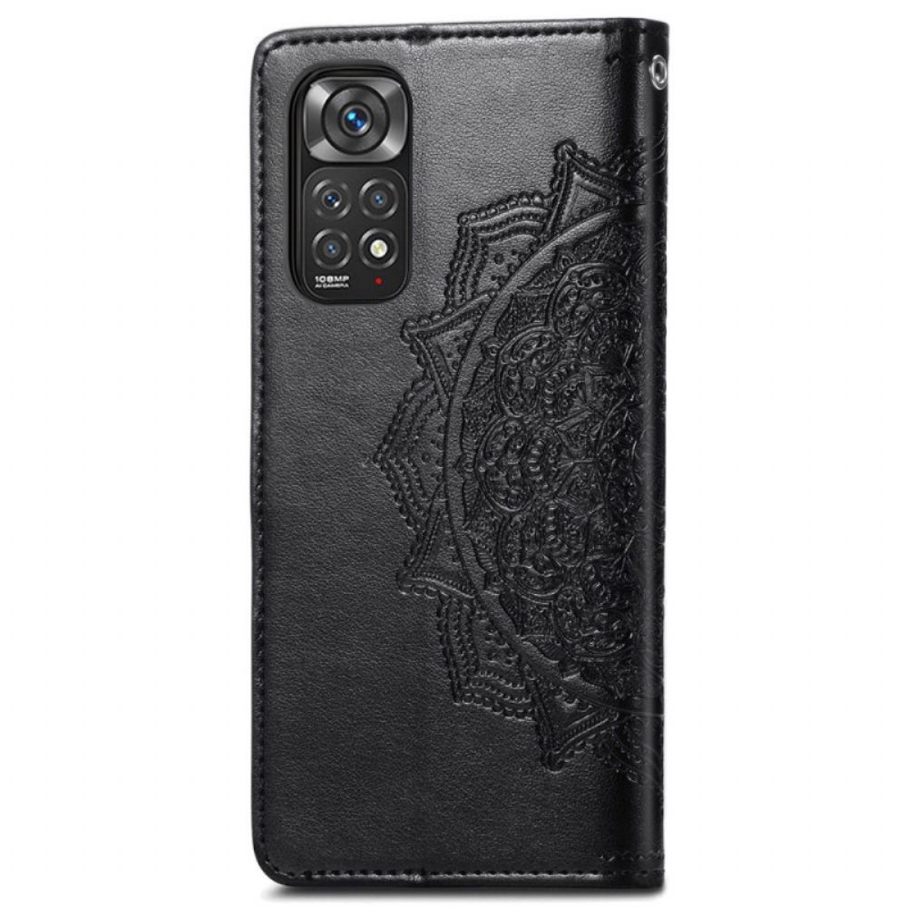 Folio-hoesje voor Xiaomi Redmi Note 11 / 11S Mandala Van Middelbare Leeftijd