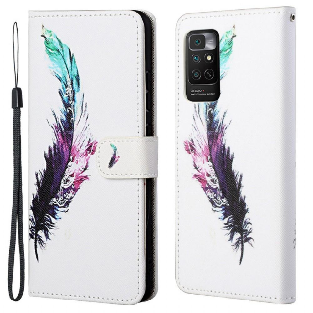 Folio-hoesje voor Xiaomi Redmi Note 11 / 11S Met Ketting Thong Veer