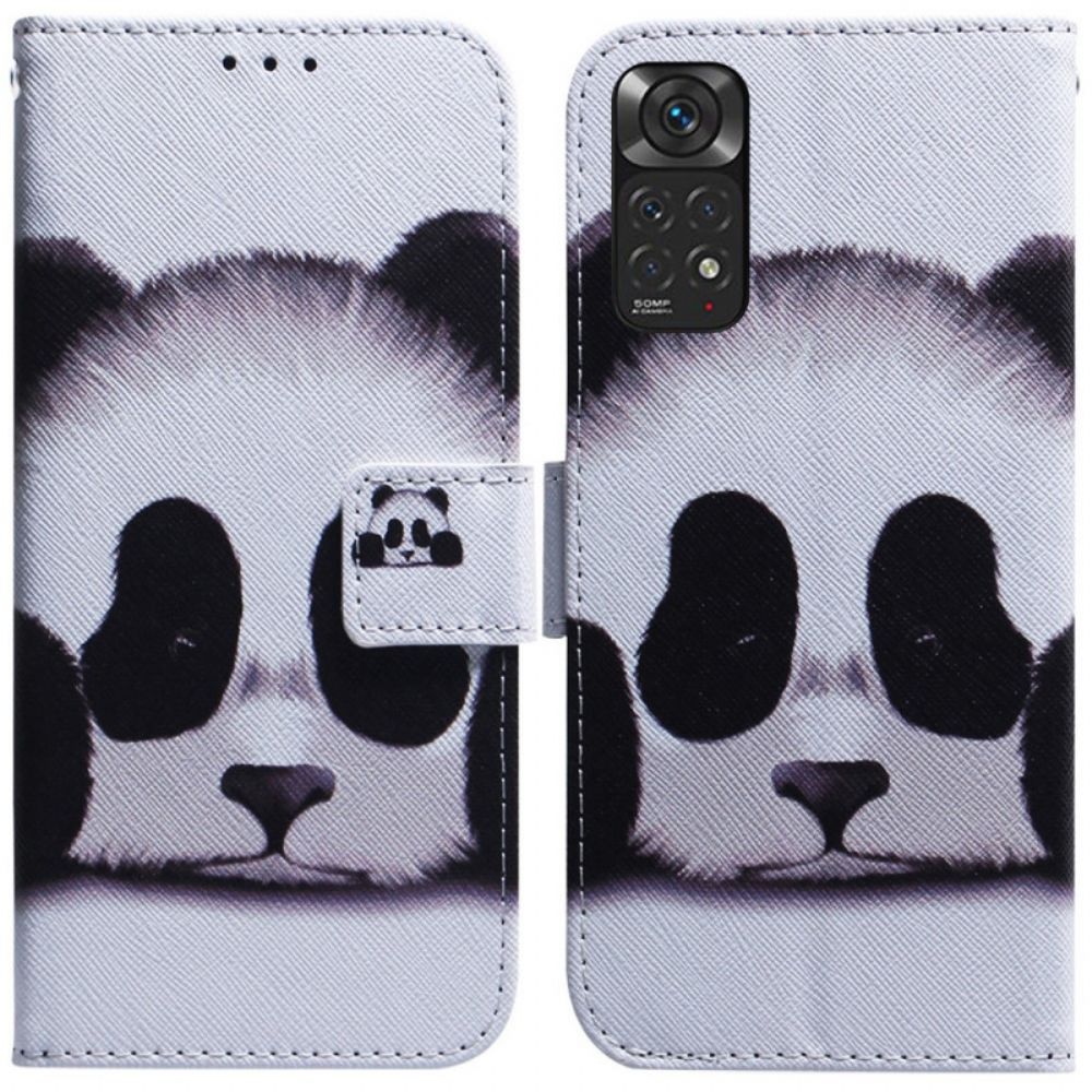 Folio-hoesje voor Xiaomi Redmi Note 11 / 11S Panda