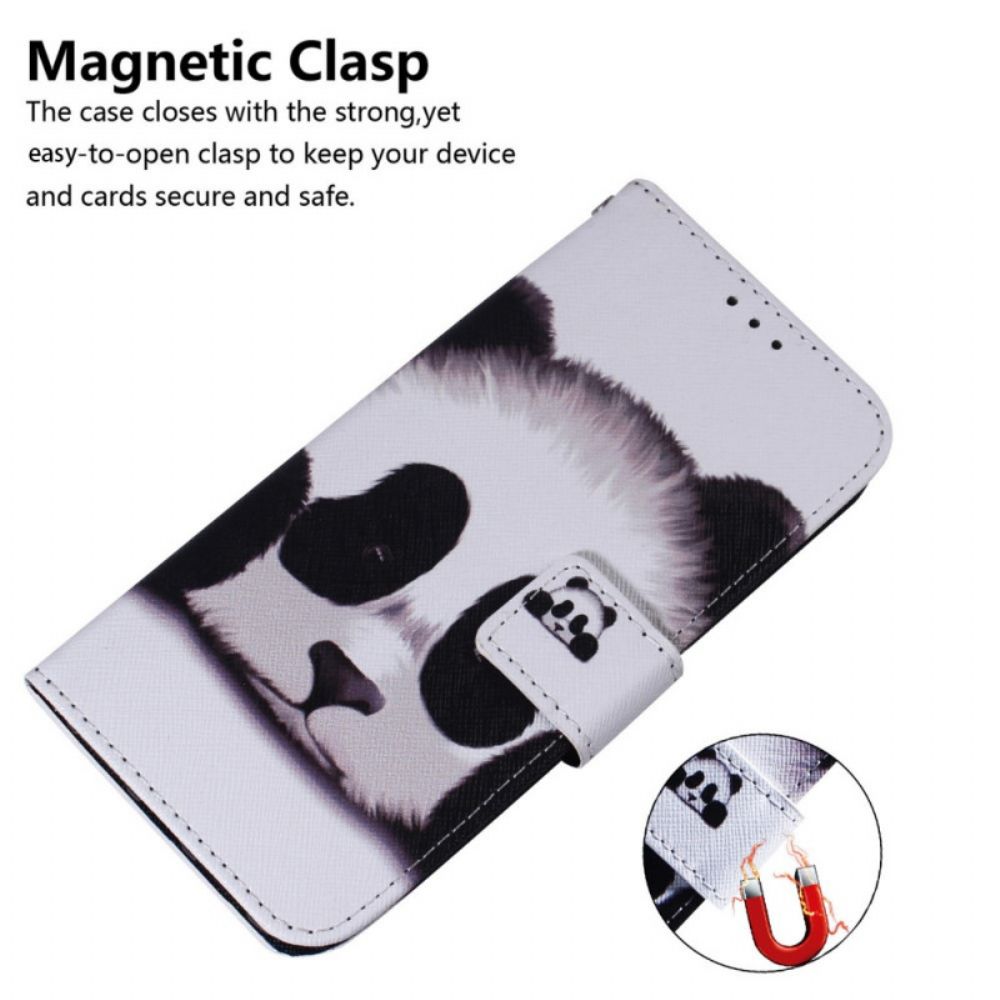 Folio-hoesje voor Xiaomi Redmi Note 11 / 11S Panda