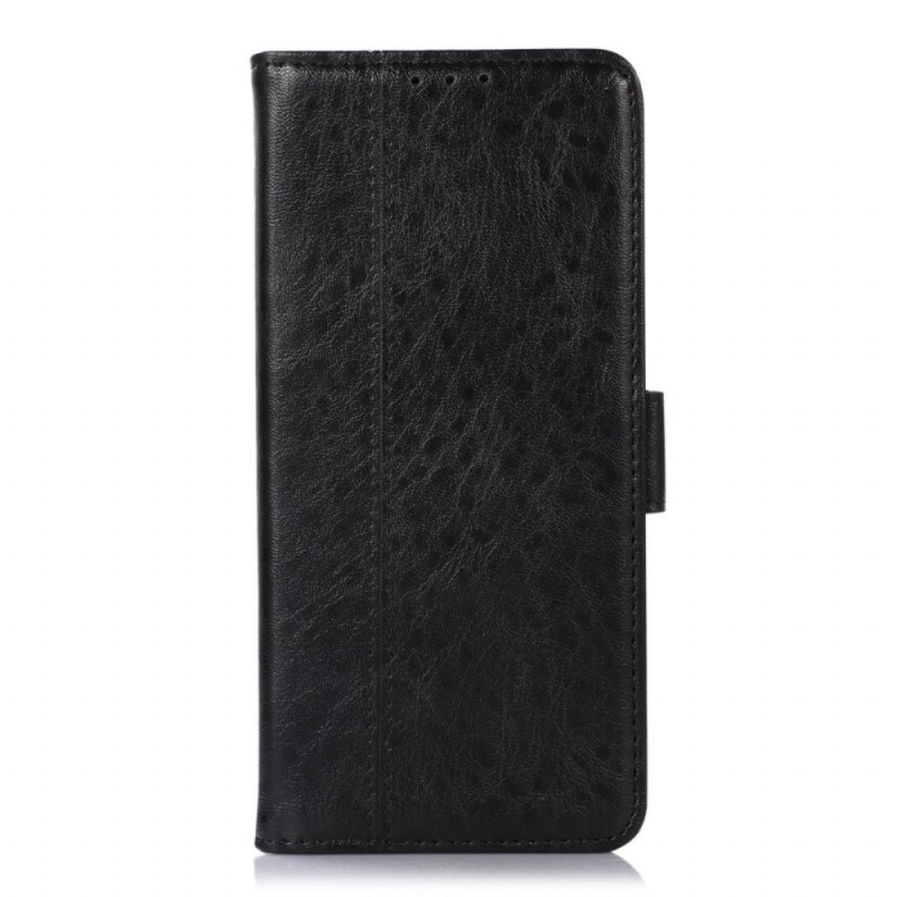 Folio-hoesje voor Xiaomi Redmi Note 11 / 11S Subtiele Stiksels