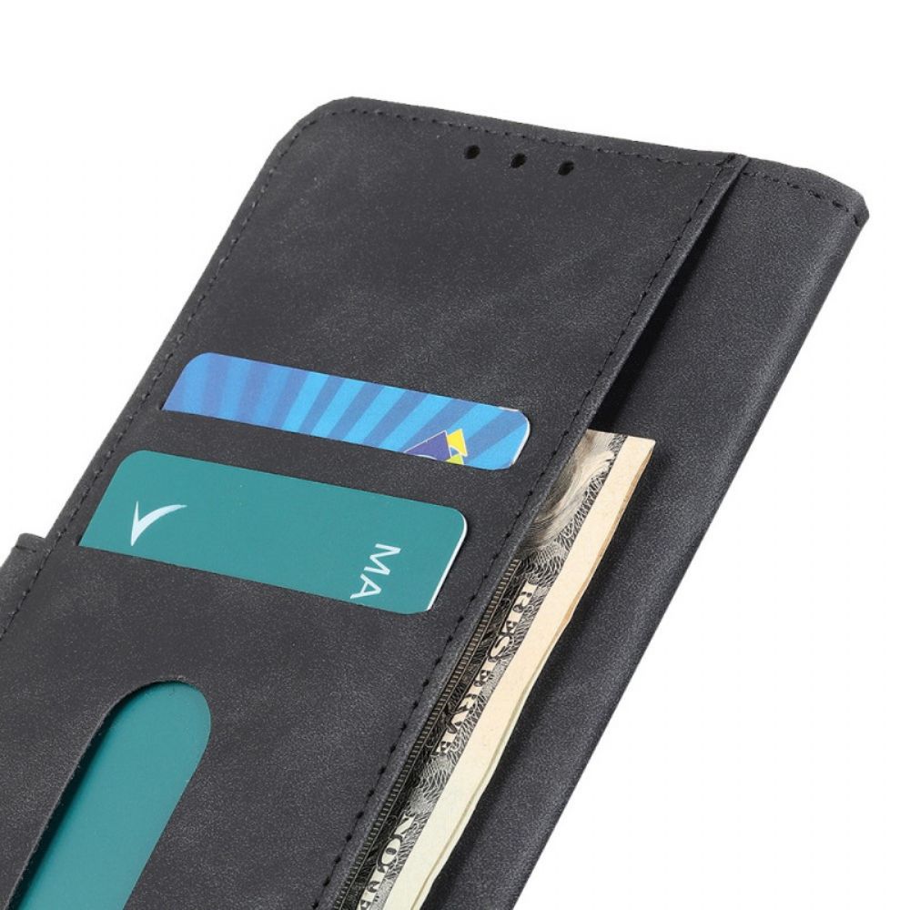 Folio-hoesje voor Xiaomi Redmi Note 11 / 11S Vintage Leereffect Khazneh