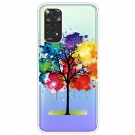 Hoesje voor Xiaomi Redmi Note 11 / 11S Aquarel Boom Naadloos