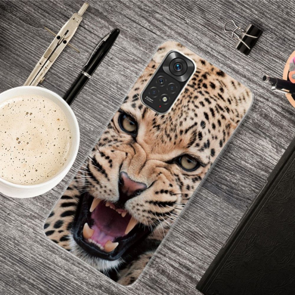 Hoesje voor Xiaomi Redmi Note 11 / 11S Fantastische Luipaard