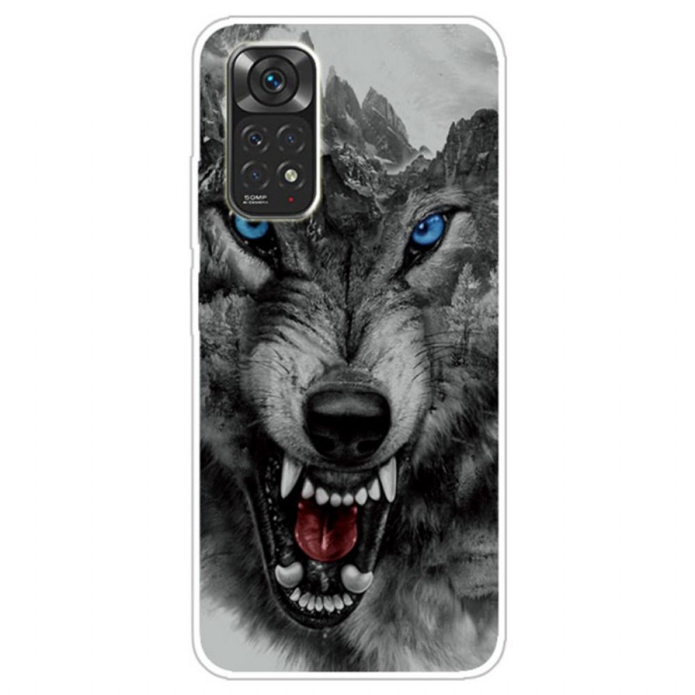 Hoesje voor Xiaomi Redmi Note 11 / 11S Felle Wolf