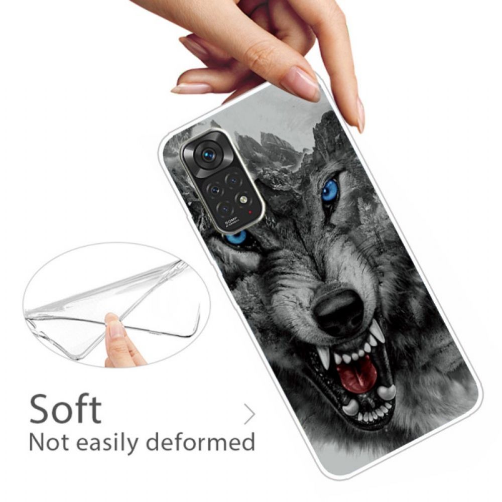 Hoesje voor Xiaomi Redmi Note 11 / 11S Felle Wolf