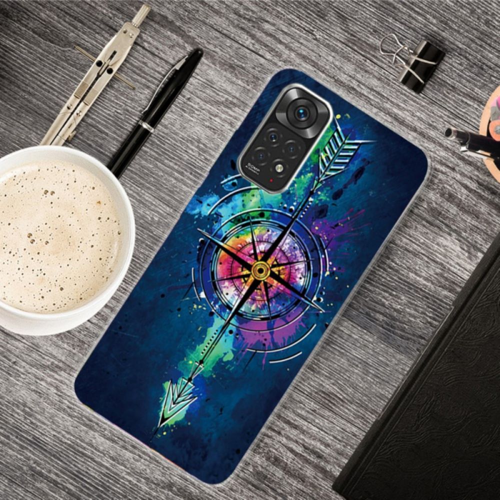 Hoesje voor Xiaomi Redmi Note 11 / 11S Flexibele Pijl