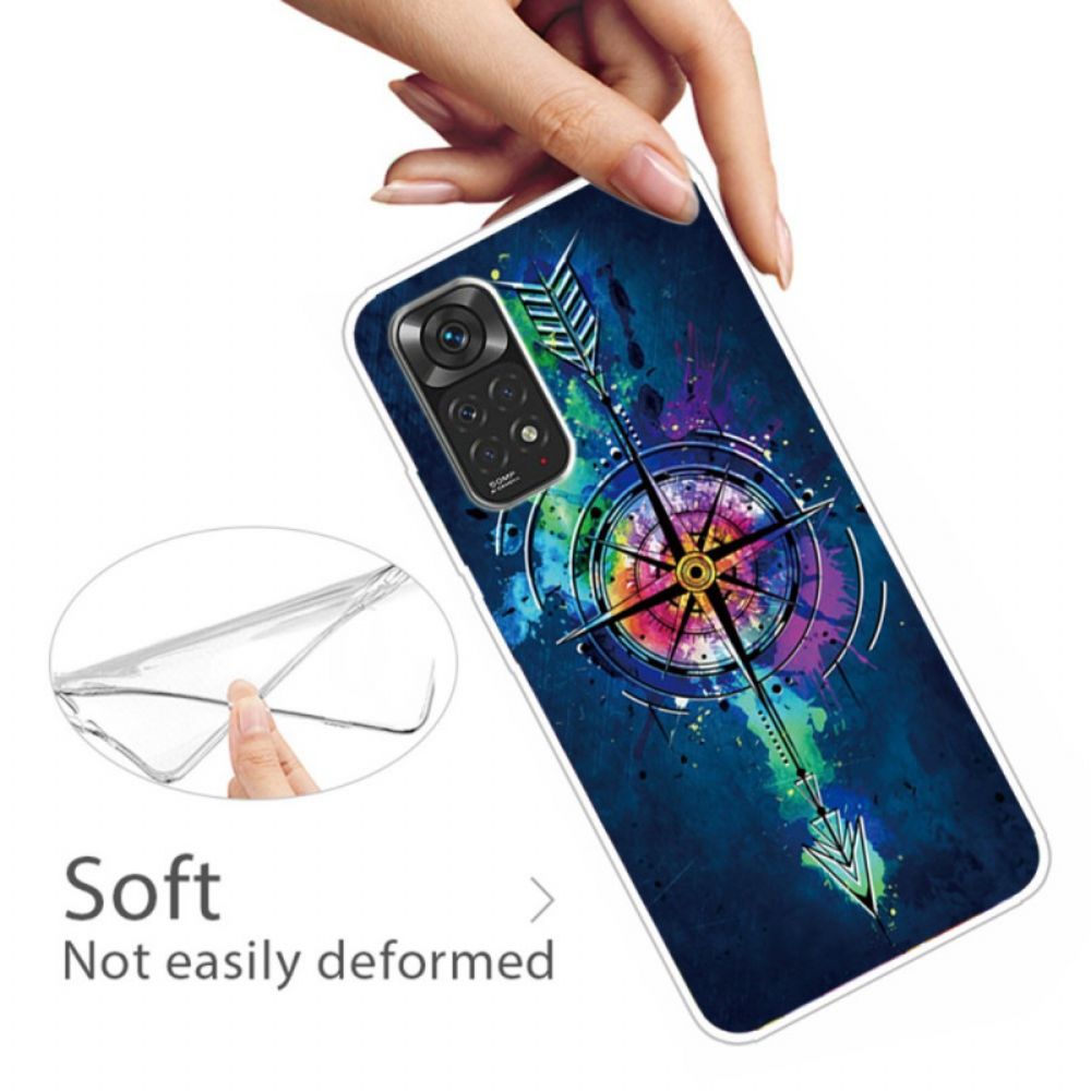 Hoesje voor Xiaomi Redmi Note 11 / 11S Flexibele Pijl