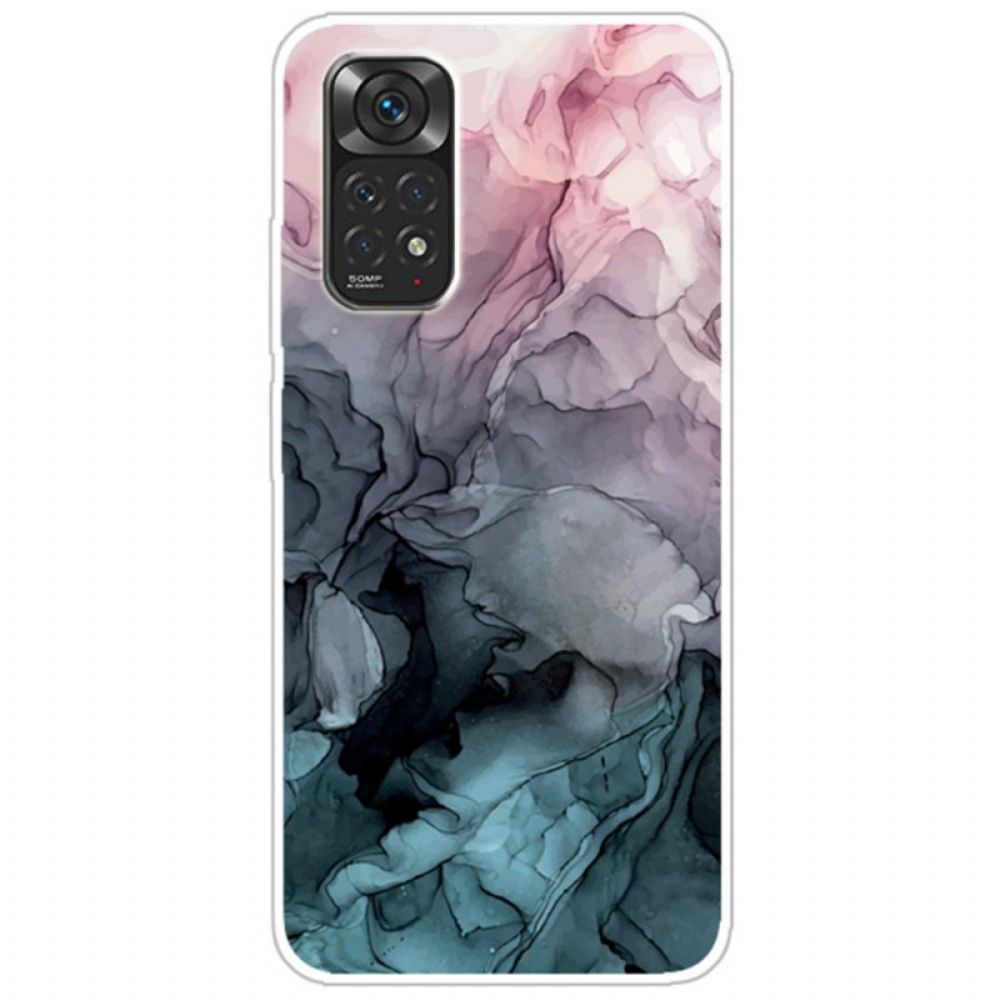 Hoesje voor Xiaomi Redmi Note 11 / 11S Gekleurd Marmer