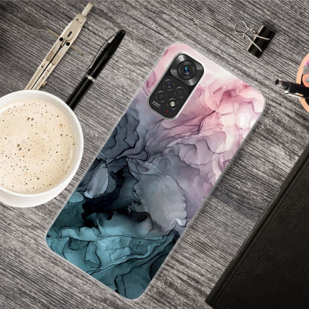 Hoesje voor Xiaomi Redmi Note 11 / 11S Gekleurd Marmer