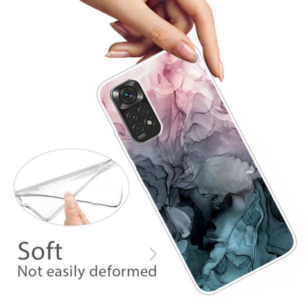 Hoesje voor Xiaomi Redmi Note 11 / 11S Gekleurd Marmer