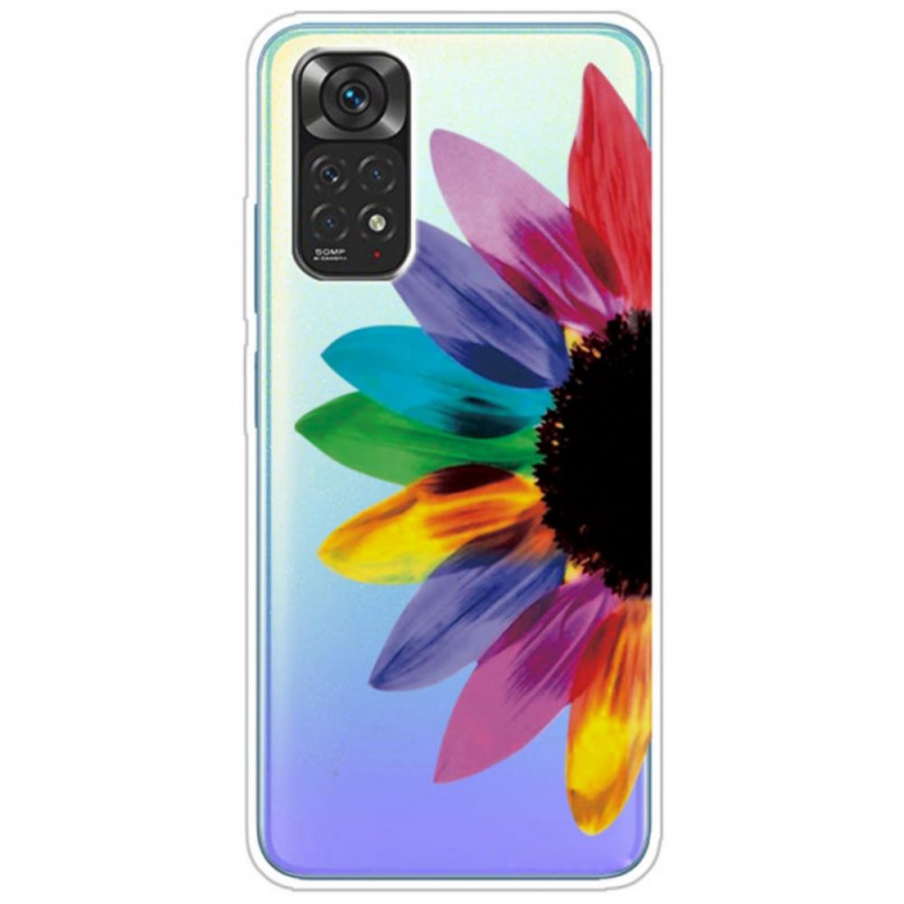 Hoesje voor Xiaomi Redmi Note 11 / 11S Kleurrijke Bloemblaadjes